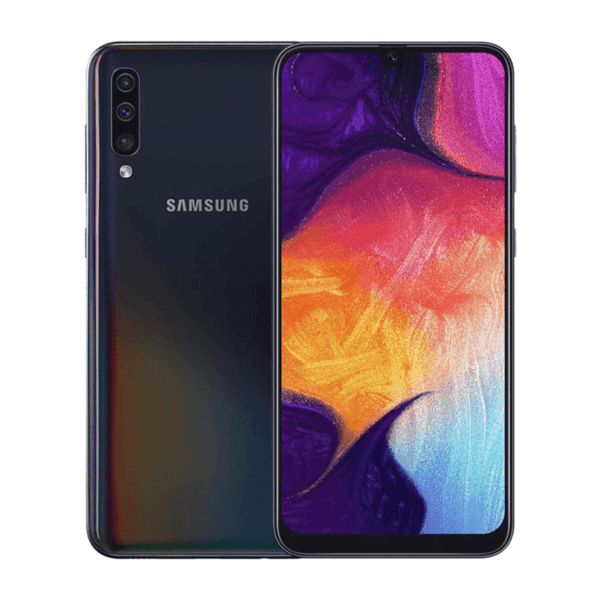 Celular Samsung Galaxy A50 64GB/4GB Single sim - Negro + Bocina Bluetooth y Luz