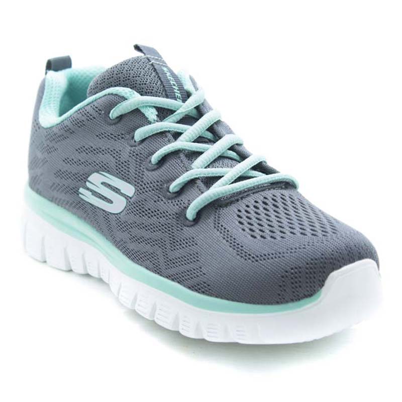 tenis skechers gris