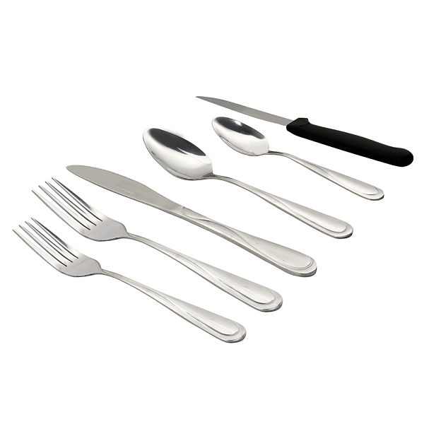 Juego de cubiertos 24 piezas Gibson acero inoxidable