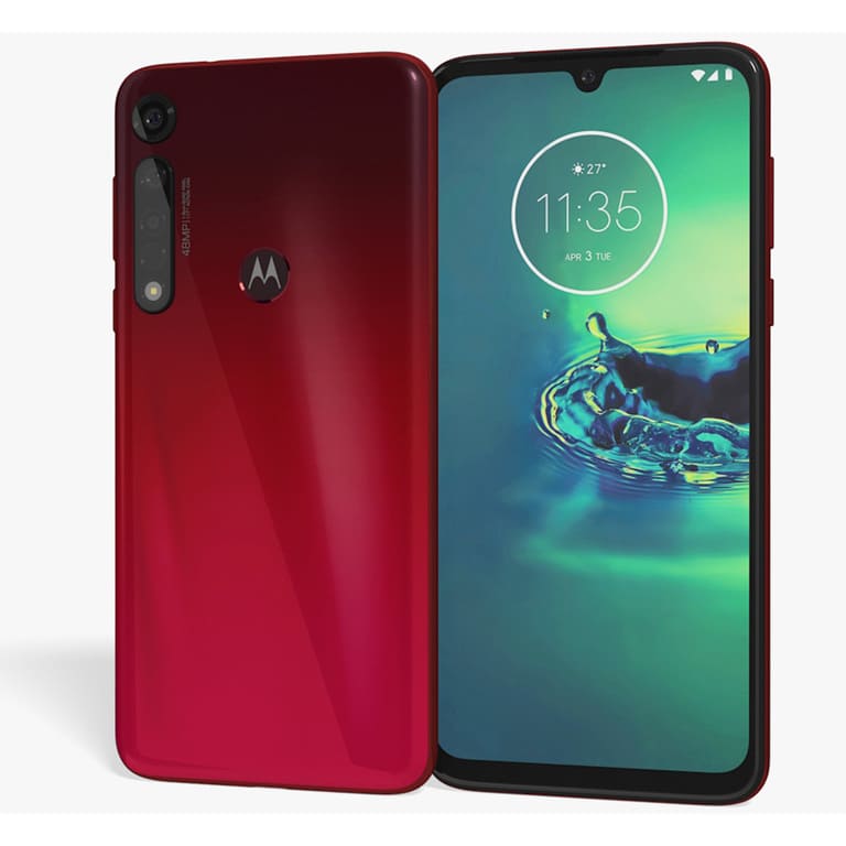 Celular Motorola Moto G8 plus dual 64+4GB- Rojo + Audífonos