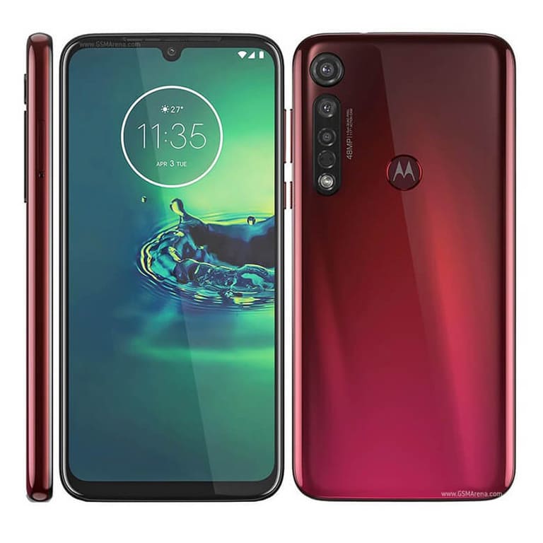 Celular Motorola Moto G8 plus dual 64+4GB- Rojo + Audífonos