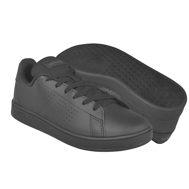 Tenis Adidas Advantage K Unisex Negro Original EF0212