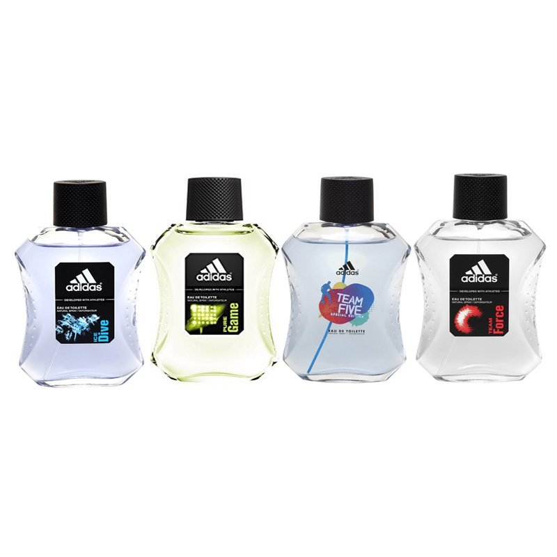 Paquete 4 Perfumes para Hombre de Adidas edt 100ml