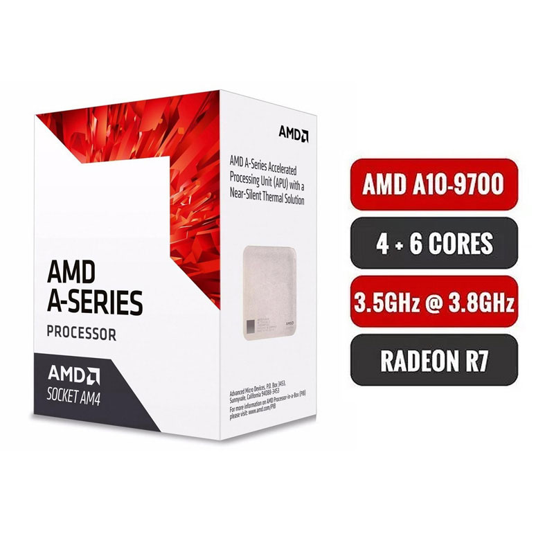 Pc Gamer Xtreme Amd A10 9700 Ram 8Gb Disco 1tb Graficos Radeon R7 