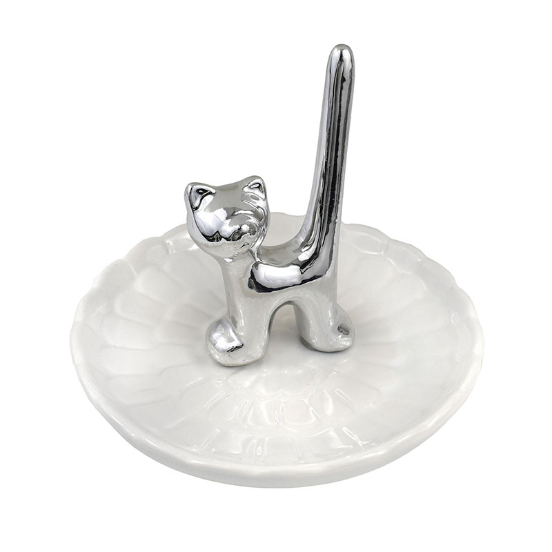 Plato Joyero Gato Porcelana Love and Lemons