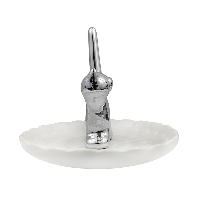 Plato Joyero Gato Porcelana Love and Lemons