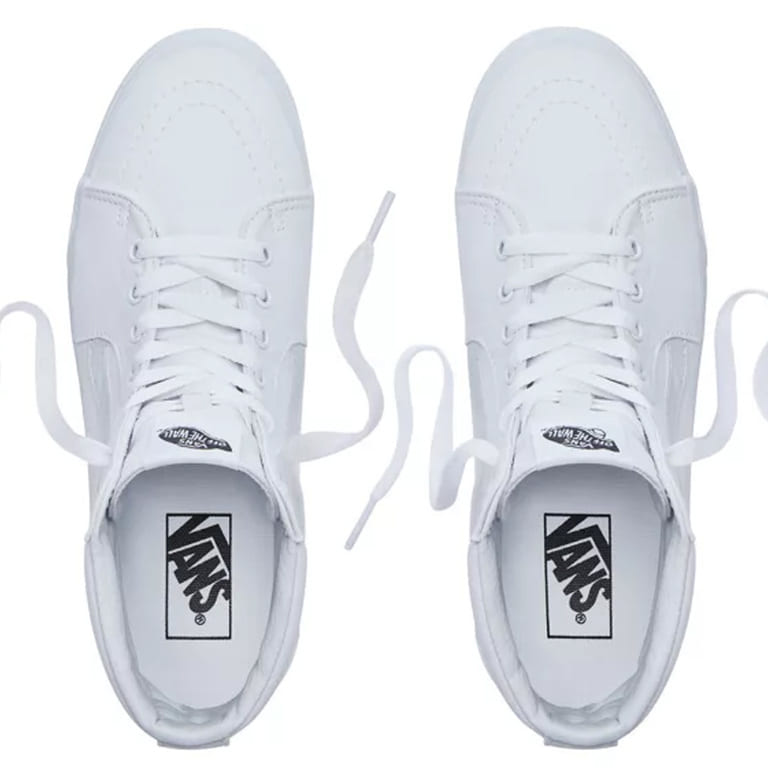 Tenis Vans Unisex Blanco Sk8 Hi True White Vn000d5iw00