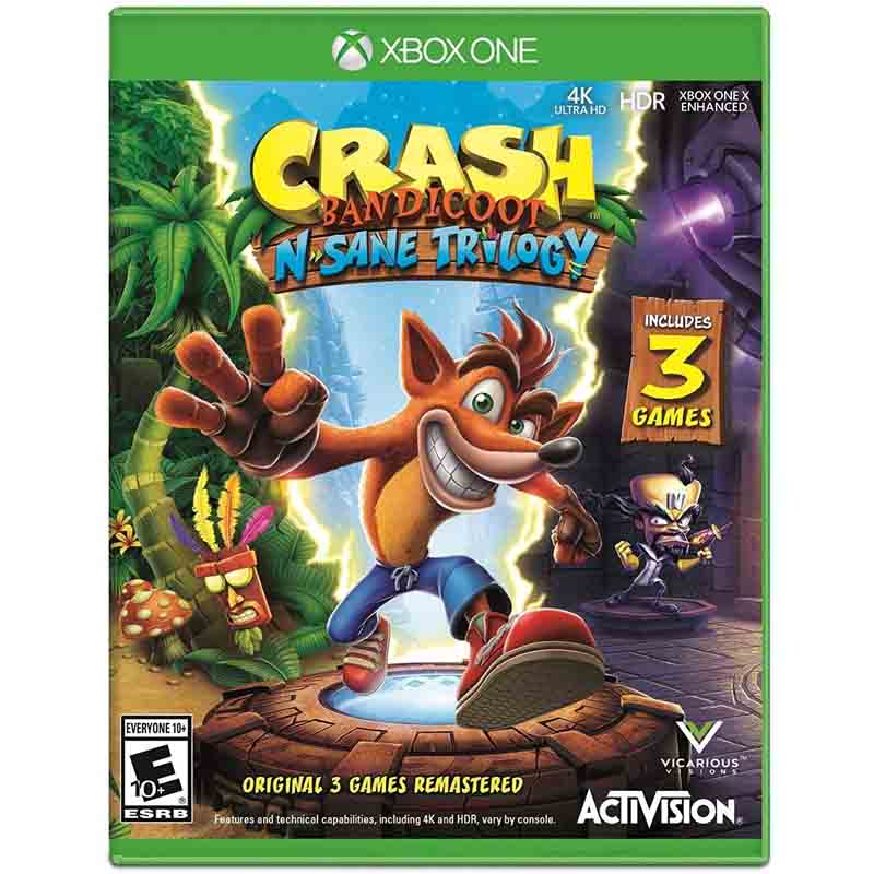 Xbox One Juego Crash Bandicoot N-Sane Trilogy 