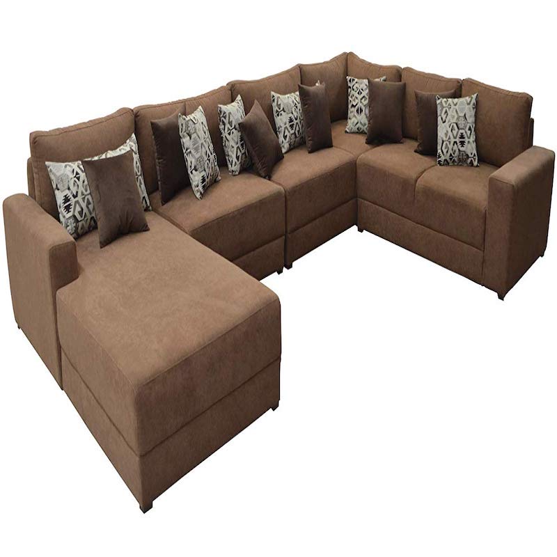 Sala Esquinera Nuu - El Bazar Store, En forma de "U", 400x250x200, Sala Moderna,Sala modular,  Sala Minimalista, modular