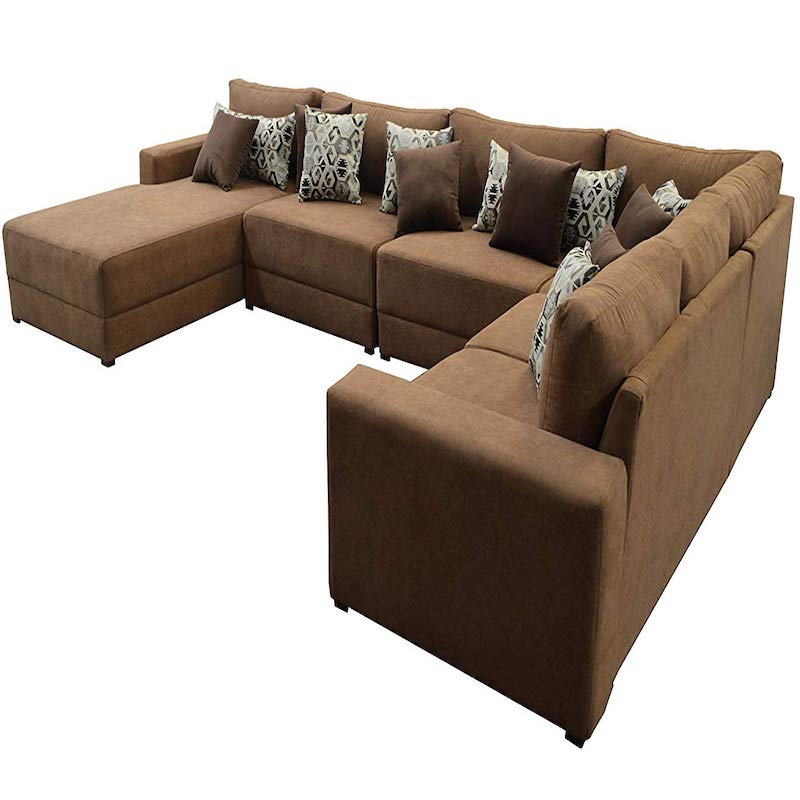 Sala Esquinera Nuu - El Bazar Store, En forma de "U", 400x250x200, Sala Moderna,Sala modular,  Sala Minimalista, modular