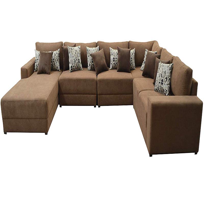 Sala Esquinera Nuu - El Bazar Store, En forma de "U", 400x250x200, Sala Moderna,Sala modular,  Sala Minimalista, modular