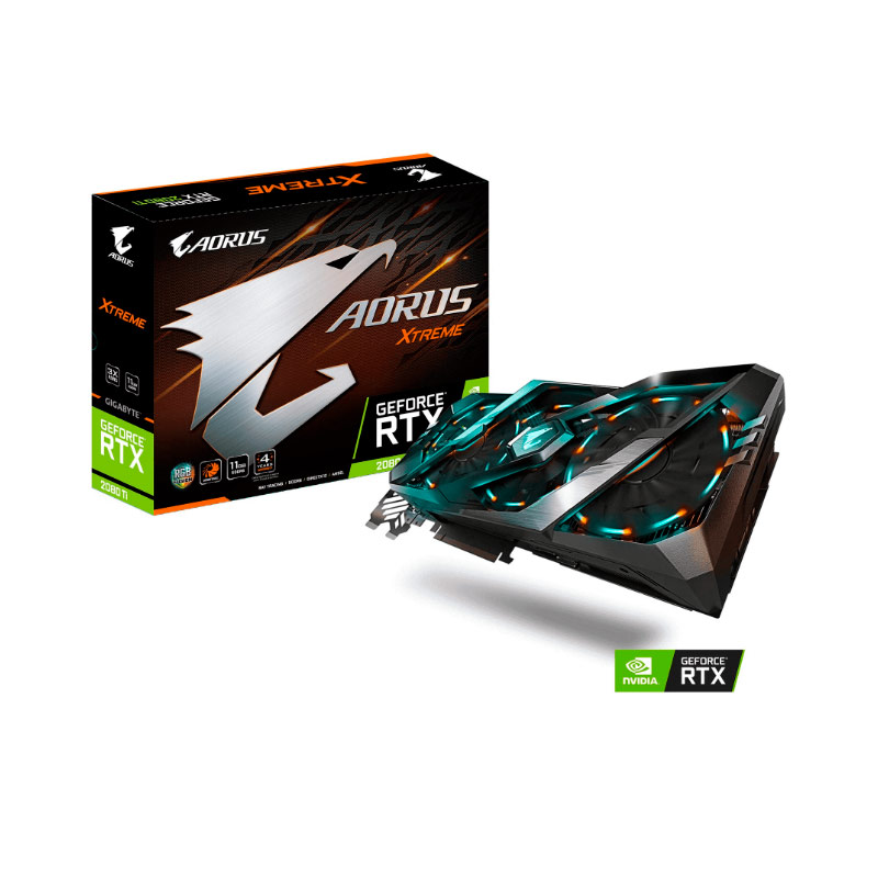 TVIDEO GIGABYTE RTX 2080 TI AORUS XTREME 11GB GV-N208TAORUS X-11G