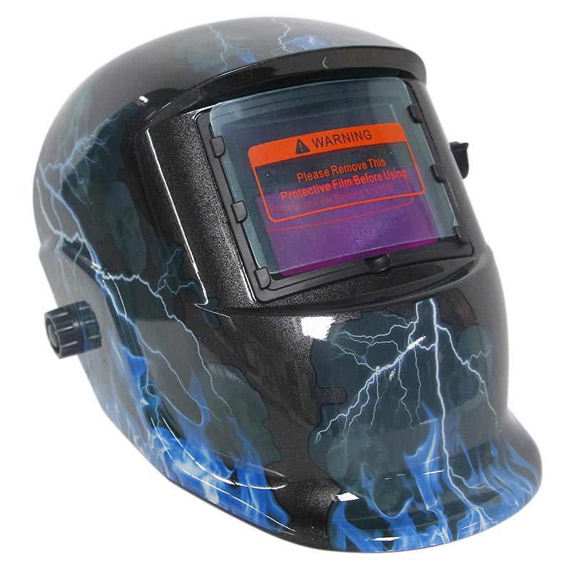 Careta Electronica Para Soldar Herramienta Diseño Trueno