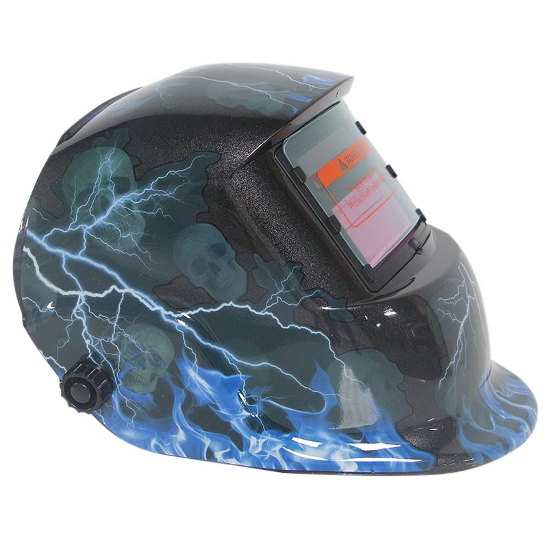 Careta Electronica Para Soldar Herramienta Diseño Trueno