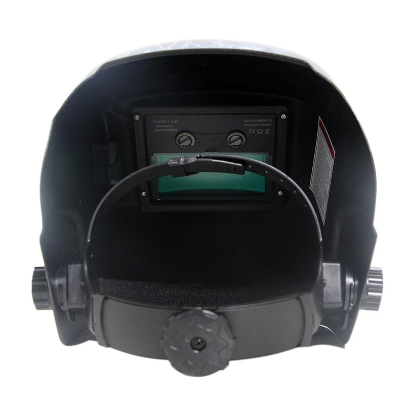 Careta Electronica Para Soldar Herramienta Diseño Trueno