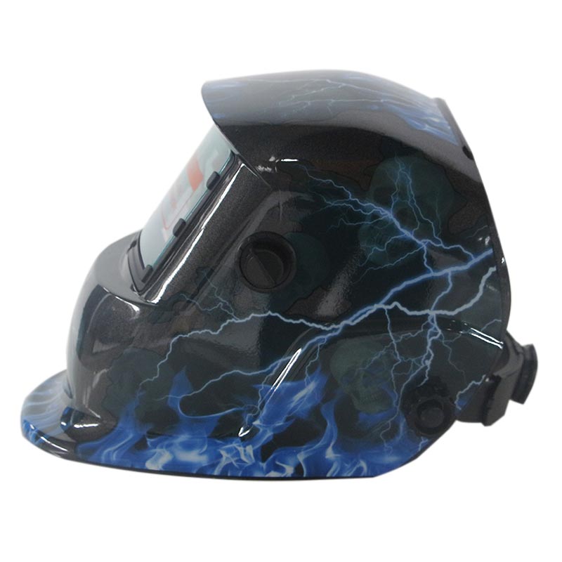 Careta Electronica Para Soldar Herramienta Diseño Trueno