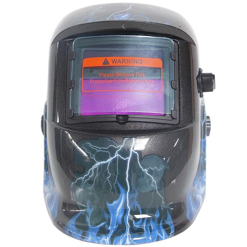 Careta Electronica Para Soldar Herramienta Diseño Trueno