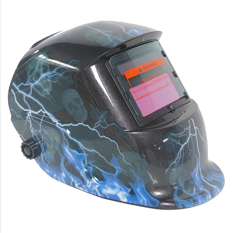 Careta Electronica Para Soldar Herramienta Diseño Trueno