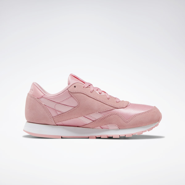 reebok classic nylon mujer plata