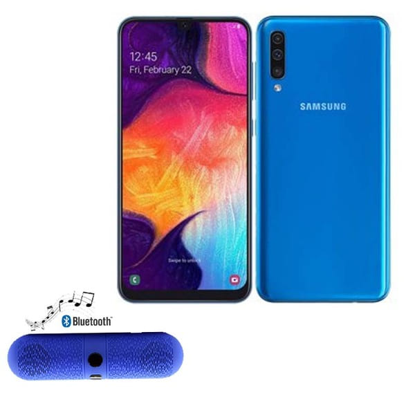 Celular Samsung Galaxy A50 64GB 4Gb Ram single sim- Azul + Bocina