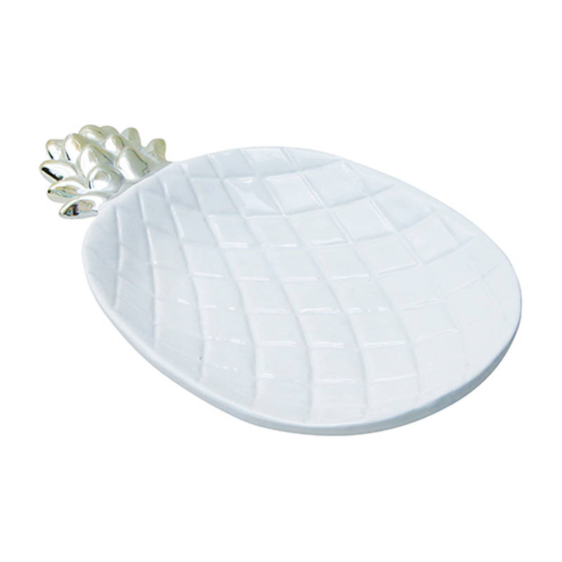 Platón Para Centro de Mesa con Forma De Piña Glam