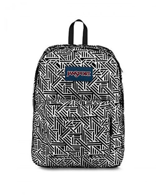 MOCHILA JANSPORT RAYAS NEGRAS HIGH STAKES COLLECTION