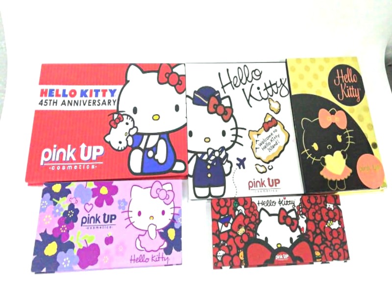 Coleccion de Sombras Hello Kitty 45 Aniversario Pink Up 