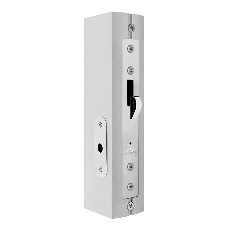 Cerradura De Embutir Phillips X-455 Acabado Blanco Para Perfiles de Aluminio