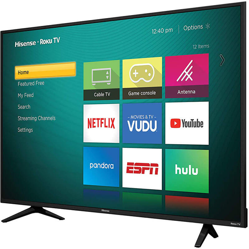 Smart TV Hisense 58 pulgadas Pantalla UHD 4K Roku TV HDR10