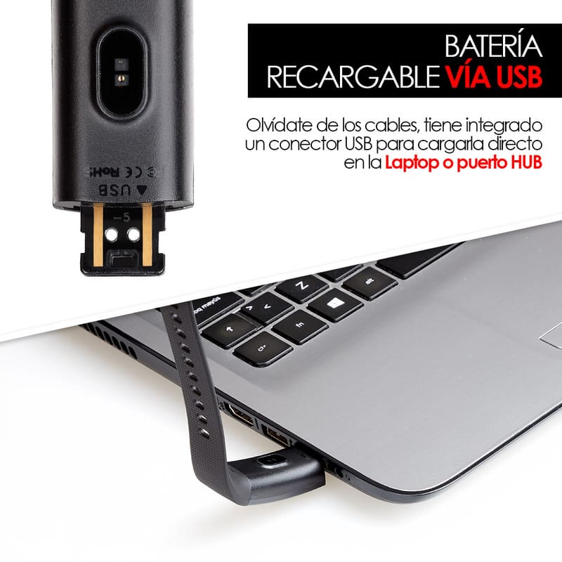 Redlemon Pulsera Inteligente Deportiva Resistente al Agua con Monitor de Ritmo Cardiaco, Podómetro, Calorías y Distancia, Notificación de Mensajería y Redes, Batería Recargable, Android y iOS, Mod. S4