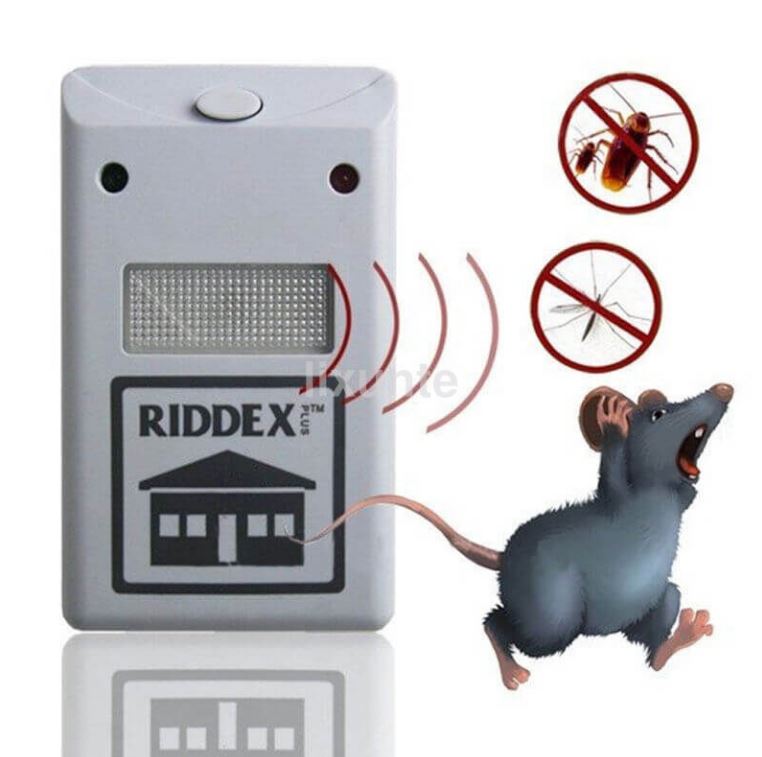 Ahuyentador de Plagas Ultrasonico RIDDEX PLUS