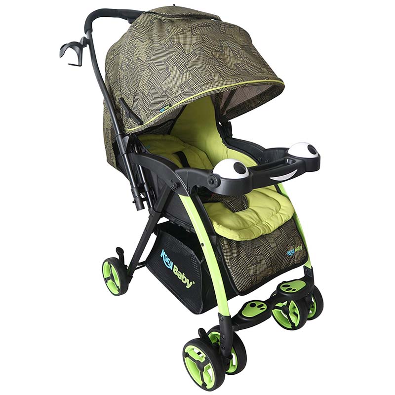 Carriola Plegable para Bebé KOOL BABY - Verde