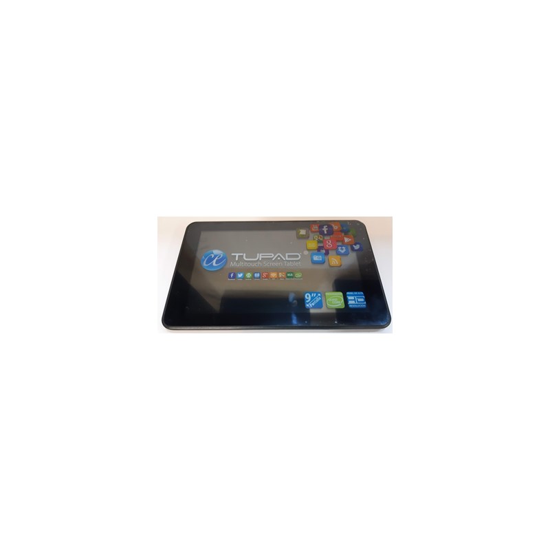 Tablet Computadora Con Teclado Multi Táctil Tupad TU29679-58 - Negro