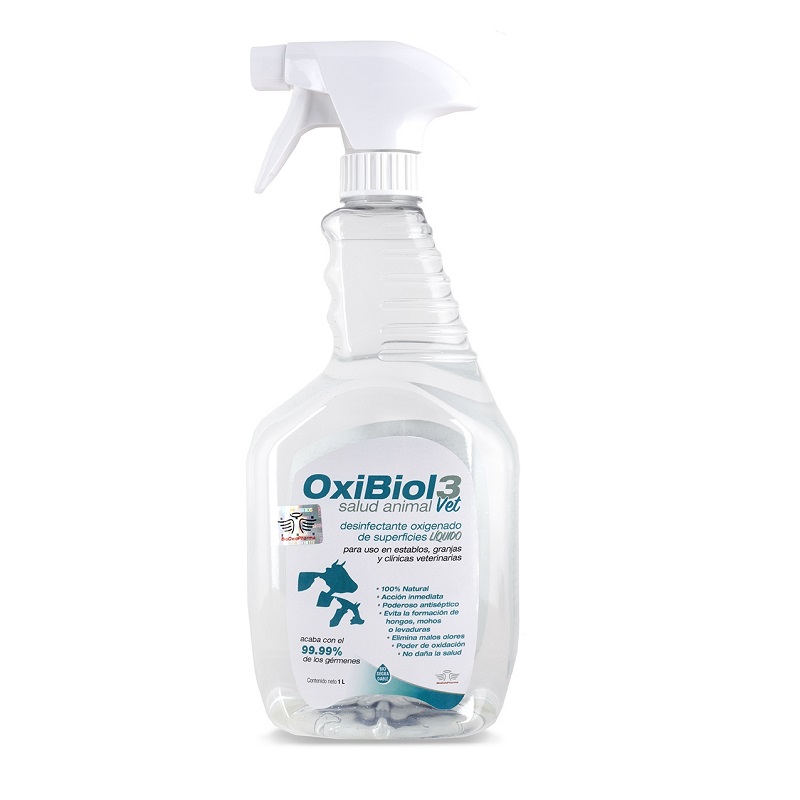 Solucion Desinfectante 3 Salud Animal 1 L Oxibiol