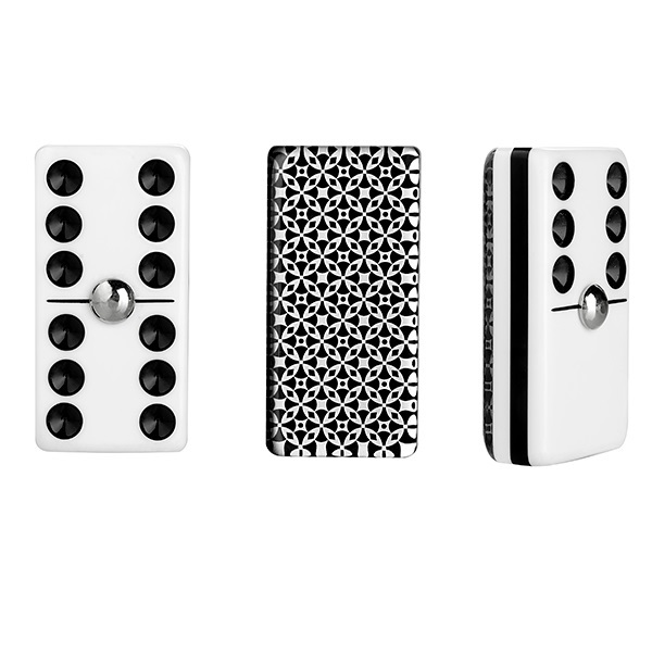 Domino Profesional Rombos Plata
