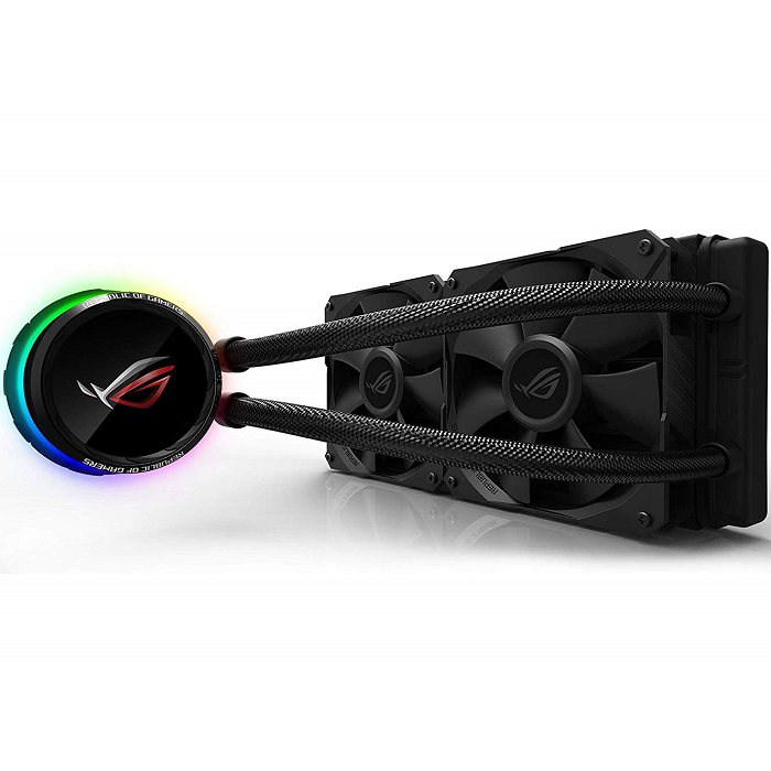 Disipador Ventilador Asus ROG RYUO 240 RGB Pantalla Enfriamiento Liquido