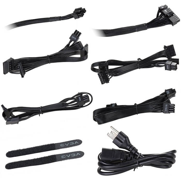 Fuente De Poder EVGA 600 BQ 600W 80 PLUS BRONZE Modular 110-BQ-0600-K1