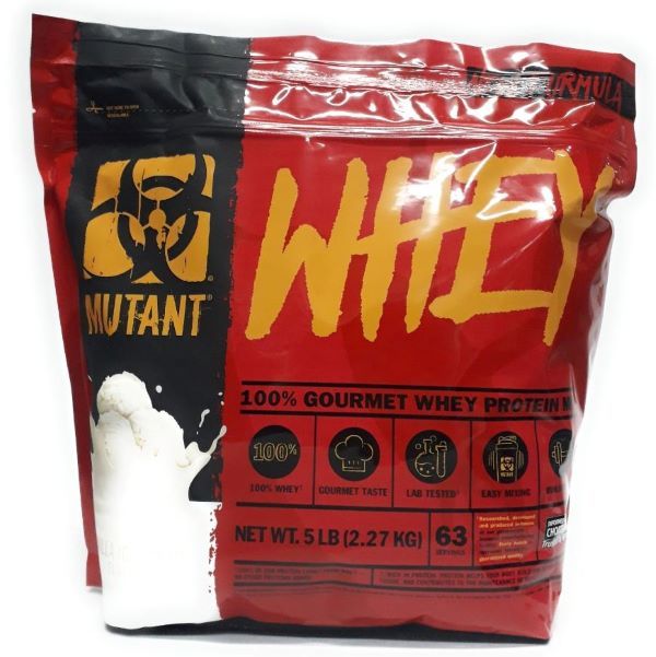 Proteína Mutant Whey, 5 libras, sabor a Helado de Vainilla