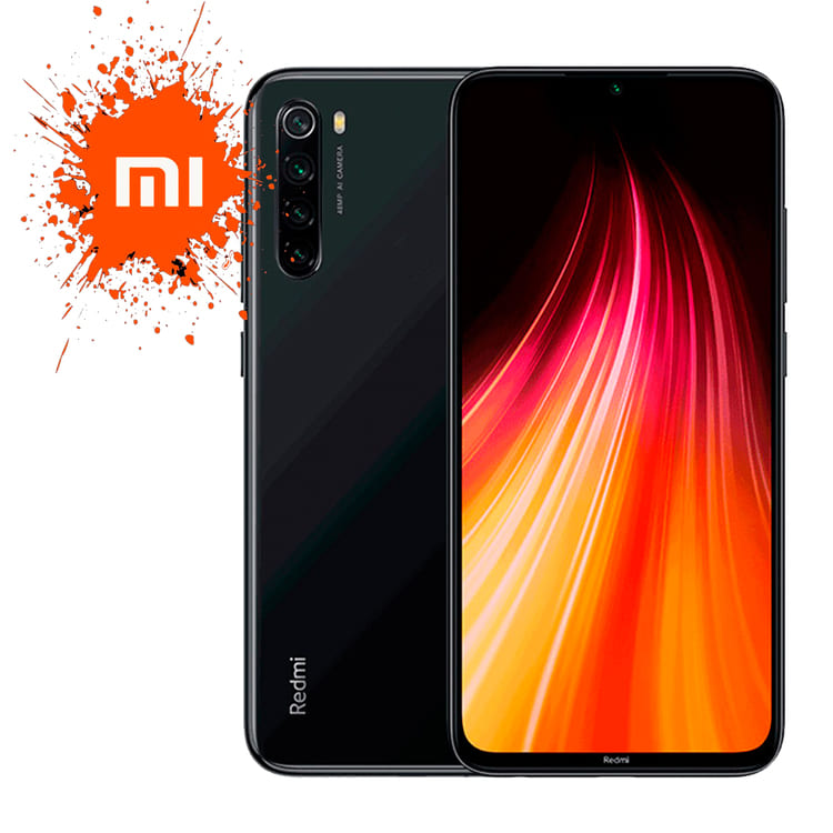 Celular Xiaomi Redmi Note 8 64gb Ram 4gb Quad Cámara 48mp Desbloqueo - Negro