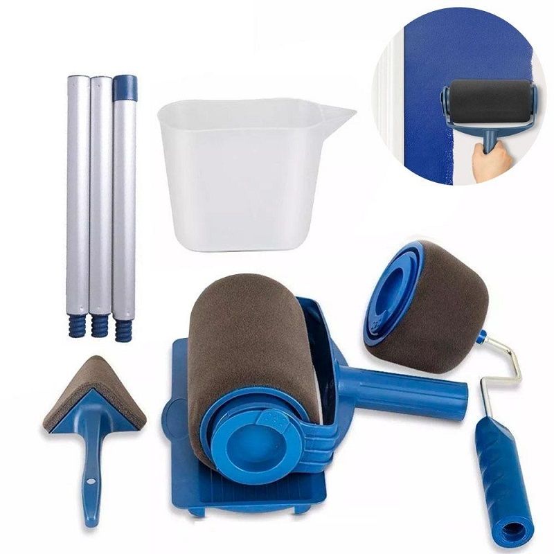 Paint Runner Rodillo Con 8 Accesorios Para Pintar