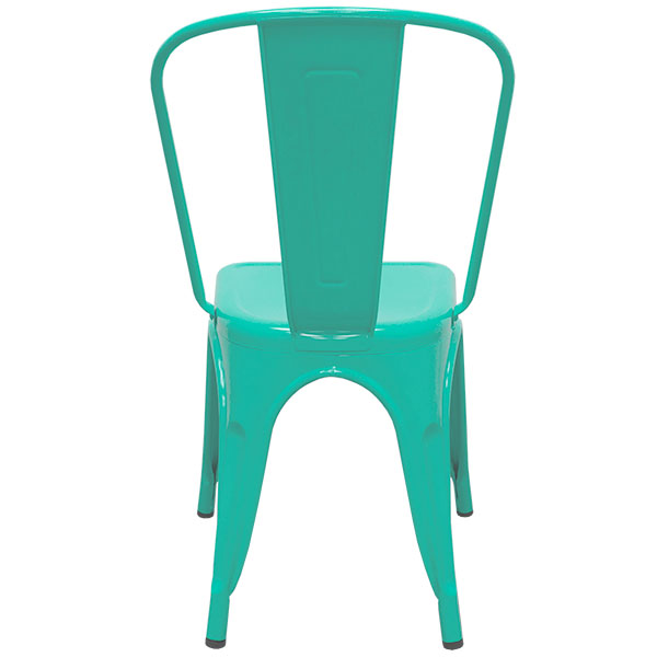  Interimobel: Set de 4 sillas Tolix Vintage Minimalista Pasir Color Turquesa