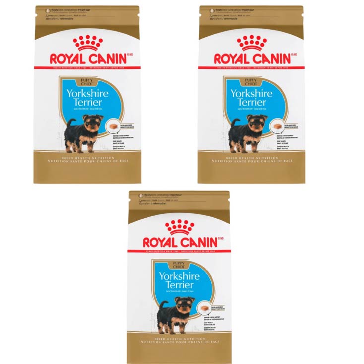 Royal Canin Yorkshire Puppy 3 Bolsas de 1,1 Kg c/u - Alimento para Cachorro