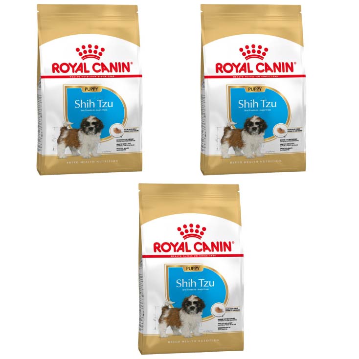 Alimento Shih Tzu Puppy Royal Canin - 3 Pzas De 1.1 Kg- Alimento para Cachorro