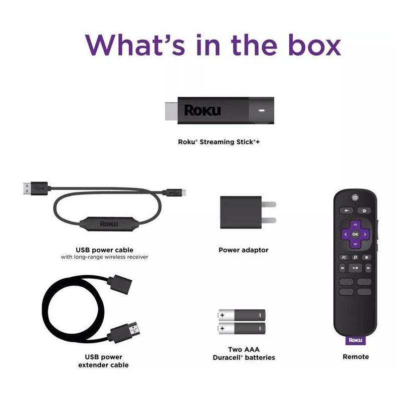 Roku Streaming Stick + Plus Hd 4k Hdr Smart Tv Streaming Reacondicionado /u