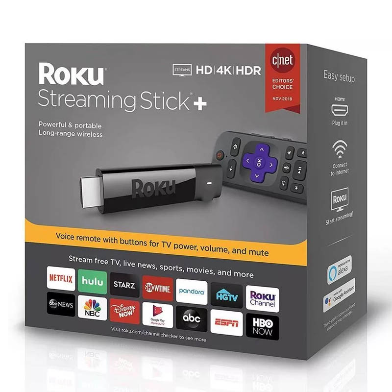 Roku Streaming Stick + Plus Hd 4k Hdr Smart Tv Streaming Reacondicionado /u