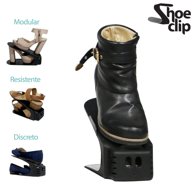 Organizador de Zapatos pares Zapatera 8 piezas Shoe Clip