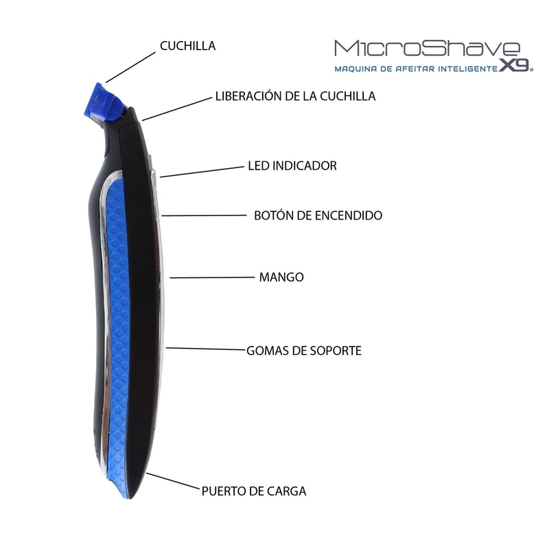 Rasuradora Maquina De Afeitar Micro Shave Touch Blade