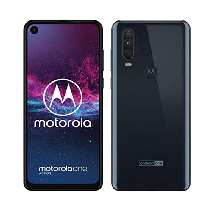 Celular Motorola One Action 128Gb Azul / Desbloqueado