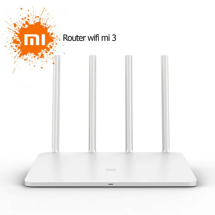 Router XIAOMI Mi 3 Wi-Fi router 2.4 GHz, 5 GHz 1.2 Gbps