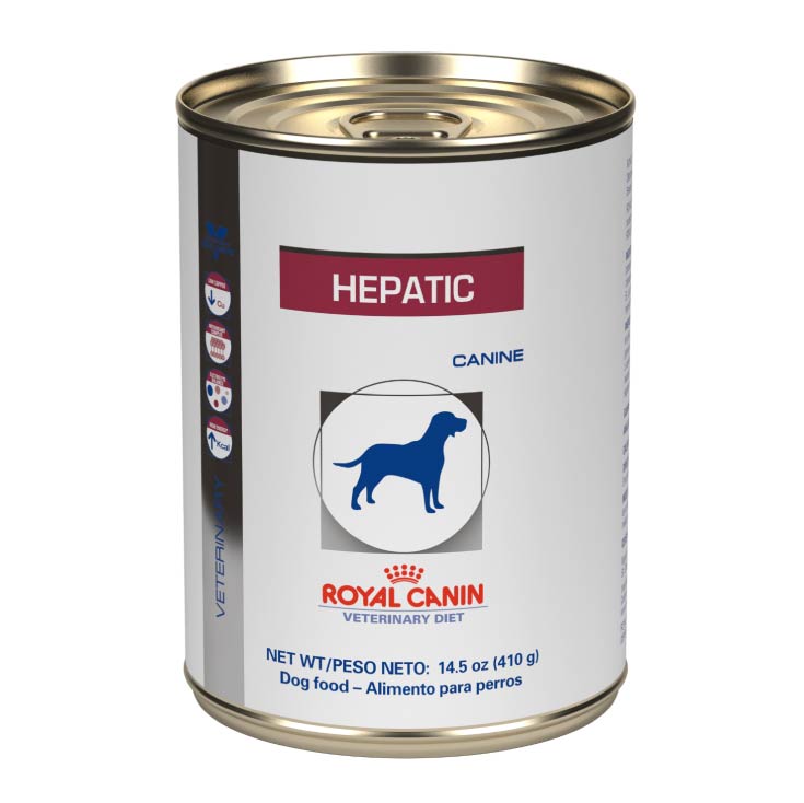 Lata Royal Canin Hepatic 12 Latas De 410 G - Alimento Para Perro
